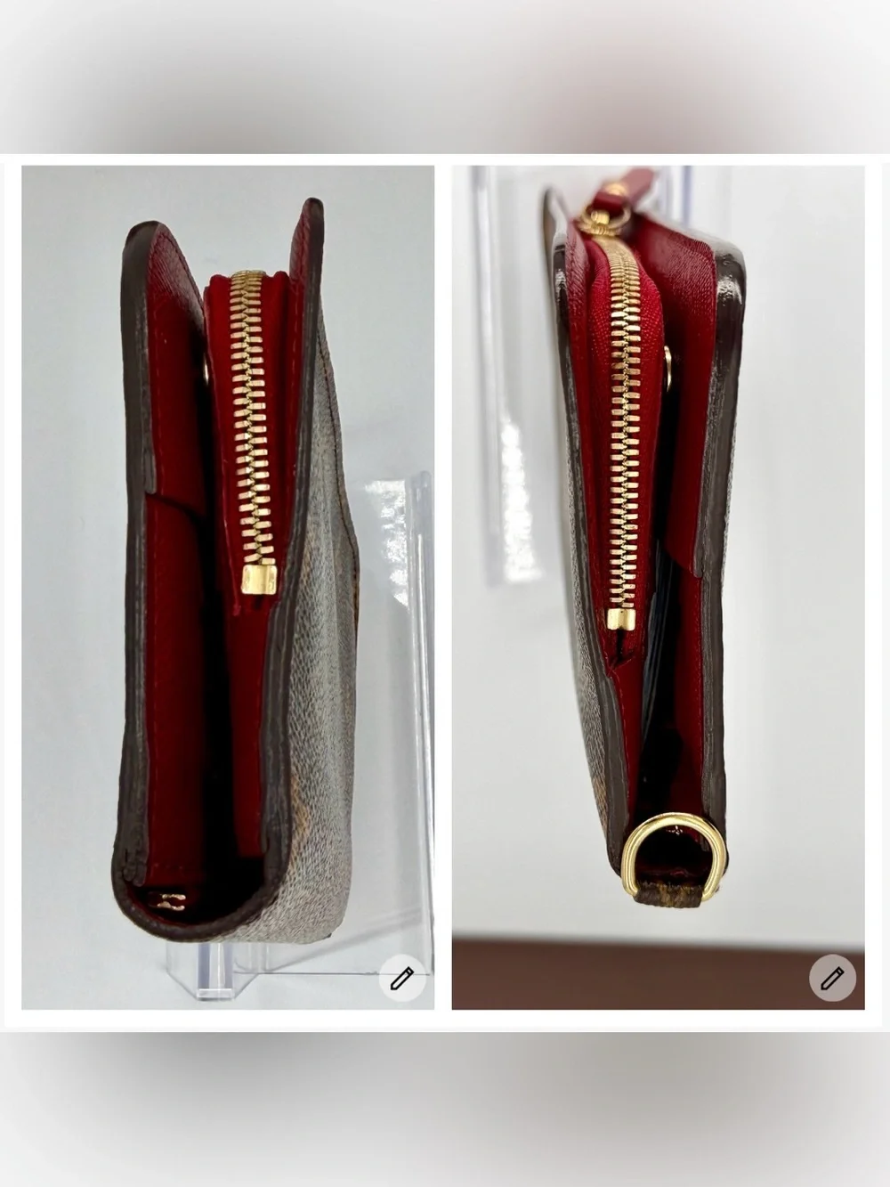 Louis Vuitton Monogram Insolite Organizer Excellent Condition🤎❤️ Full Set - Picture 13 of 15